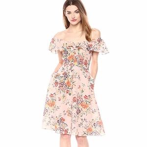 Rebecca Taylor Multi Marlena Silk Cocktail Dress